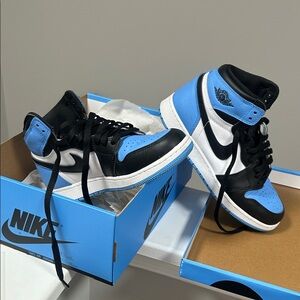 Nike Air Jordan Retro High in Blue and Black